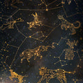 Zodiac Rug: Modern Astrological Area Rug, Horoscope Design