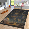 Zodiac Rug: Modern Astrological Area Rug, Horoscope Design