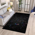 Chemistry Formulas Rug: Science Educational Area Carpet