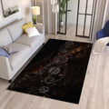 Celestial Planets Area Rug: Galaxy Nursery Decor