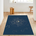 Astrology Area Rug: Washable Constellation Carpet