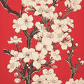 Cherry Blossom Area Rug Japanese Sakura Spring Living Room Carpet