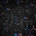 Chemistry Formulas Rug: Science Educational Area Carpet