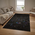 Chemistry Formulas Rug: Science Educational Area Carpet