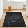 Chemistry Formulas Rug: Science Educational Area Carpet