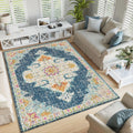 Turkish Vintage Area Rug Boho Anatolian Living Room Carpet