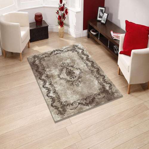 Vintage Turkish Oushak Rug: Traditional Home Decor