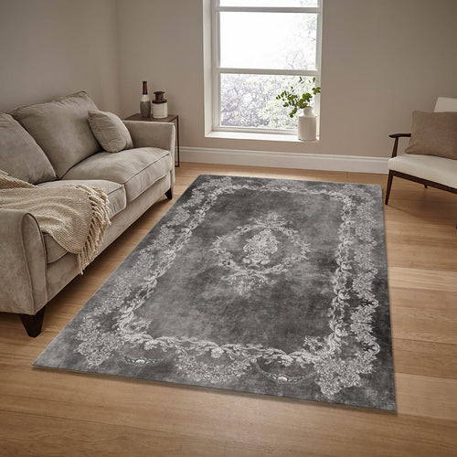 Turkish Vintage Style Rug: Elegant Boho Home Decor