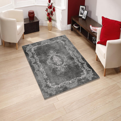 Turkish Vintage Style Rug: Elegant Boho Home Decor