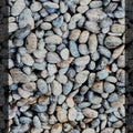 Pebble Stone Print Rug: Modern Hallway, Living Room Decor