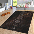 Celestial Planets Area Rug: Galaxy Nursery Decor