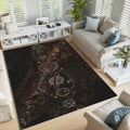 Celestial Planets Area Rug: Galaxy Nursery Decor