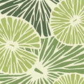 Lemon Slice Pattern Area Rug Citrus Fruit Kitchen Living Room