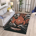 Bengal Tiger Rug: Exquisite Printed Persian Carpet