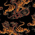 Tiger & Snake Area Rug: Gothic House Decoration