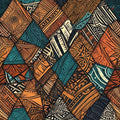 Safari Ethnic Area Rug: African Tribal Design, Anti-Slip