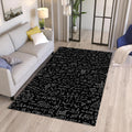 Math Formula Rug: Modern Physics & Calculus Design
