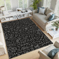 Math Formula Rug: Modern Physics & Calculus Design