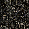 Egyptian Hieroglyphic Rug: Ancient Egypt Design Area Rug