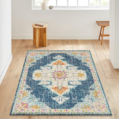 Turkish Vintage Area Rug Boho Anatolian Living Room Carpet
