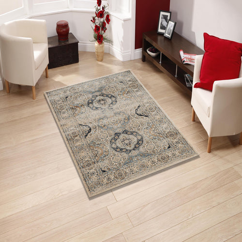 Vintage Turkish Oushak Rug: Traditional Boho Chic Home Decor