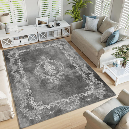 Turkish Vintage Style Rug: Elegant Boho Home Decor