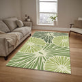 Lemon Slice Pattern Area Rug Citrus Fruit Kitchen Living Room