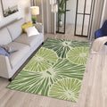 Lemon Slice Pattern Area Rug Citrus Fruit Kitchen Living Room