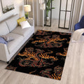 Tiger & Snake Area Rug: Gothic House Decoration