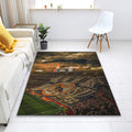 Real Madrid Rug, Modern Sport Fan Design