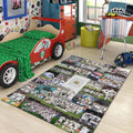 Real Madrid Rug, Real Madrid Soccer Fan Area Rug