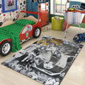Real Madrid Rug Custom Design Football Carpet for Garage & Kids