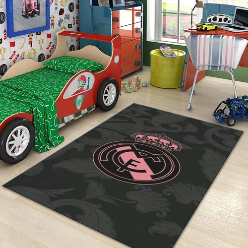 Real Madrid Rug Real Madrid Rug Football Carpet for Garage & Kids