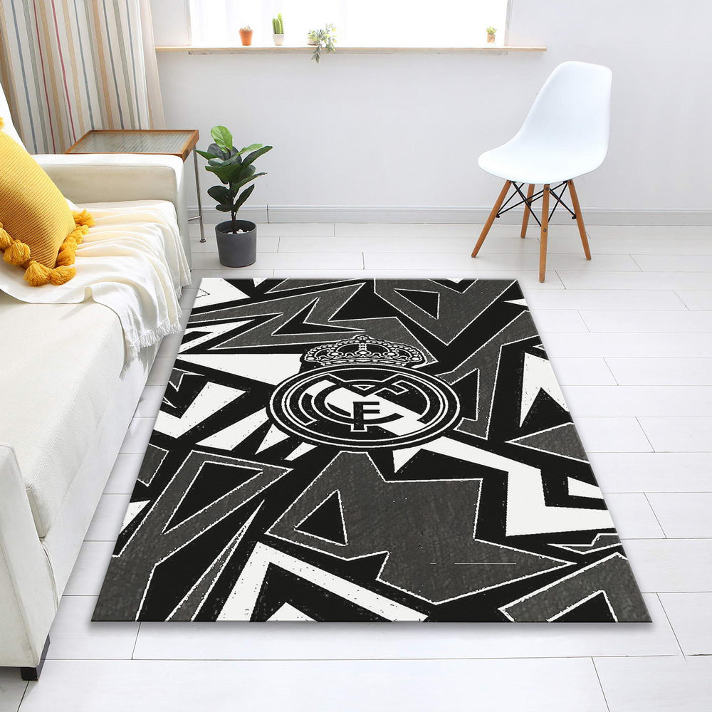 Real Madrid Rug Real Madrid Rug Football Carpet for Garage & Kids