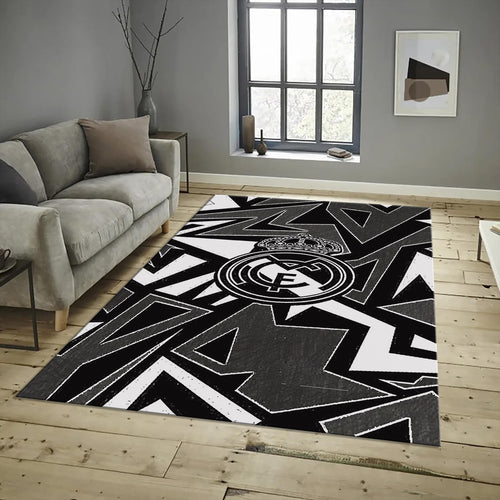 Real Madrid Rug Real Madrid Rug Football Carpet for Garage & Kids