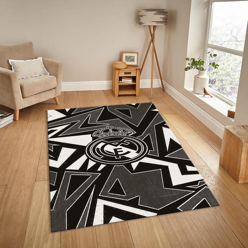 Real Madrid Rug Real Madrid Rug Football Carpet for Garage & Kids