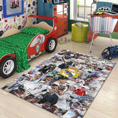 Real Madrid Rug, Real Madrid Soccer Rug