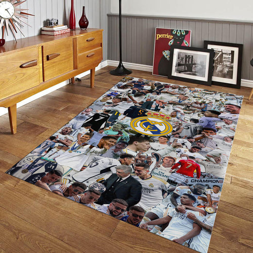Real Madrid Rug, Real Madrid Soccer Rug