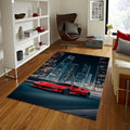 Ferrari F1 Rug, Ferrari Car Print Rug