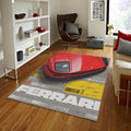 Ferrari F1 Rug, Ferrari F40 Car Rug: Sports Decor