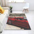 Ferrari F1 Rug, Ferrari F40 Car Rug: Modern Sports Car Decor
