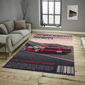 Ferrari F1 Rug, Personalized Ferrari Rug