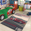 Ferrari F1 Rug, Personalized Ferrari Rug