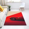 Ferrari F1 Rug, Ferrari Car Print Rug