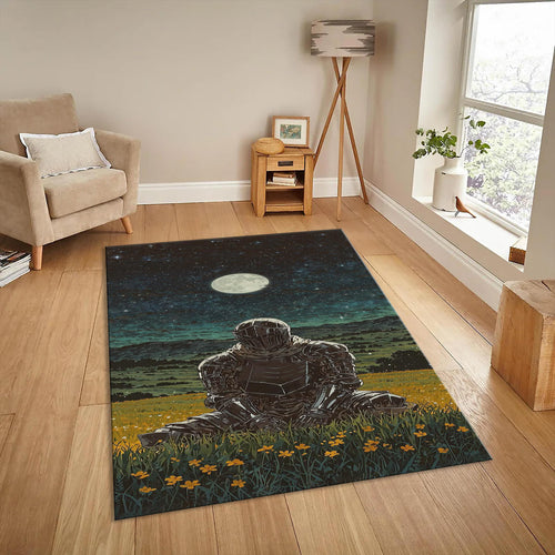 Knight Area Rug, Personalized Colorful Home Decor