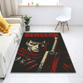 Berserk Anime Rug, Game Room Decor, Custom Art Rug