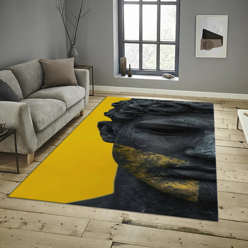 David Rug, Art Deco Modern Area Rug, Personalized