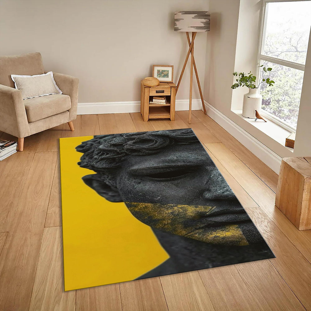 David Rug, Art Deco Modern Area Rug, Personalized