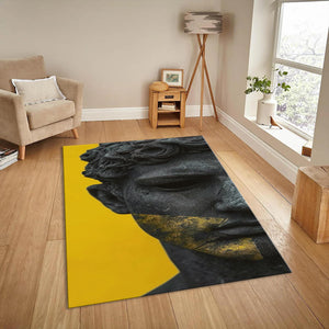 David Rug, Art Deco Modern Area Rug, Personalized