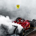 Ferrari F1 Rug, Personalized F1 Ferrari Rug